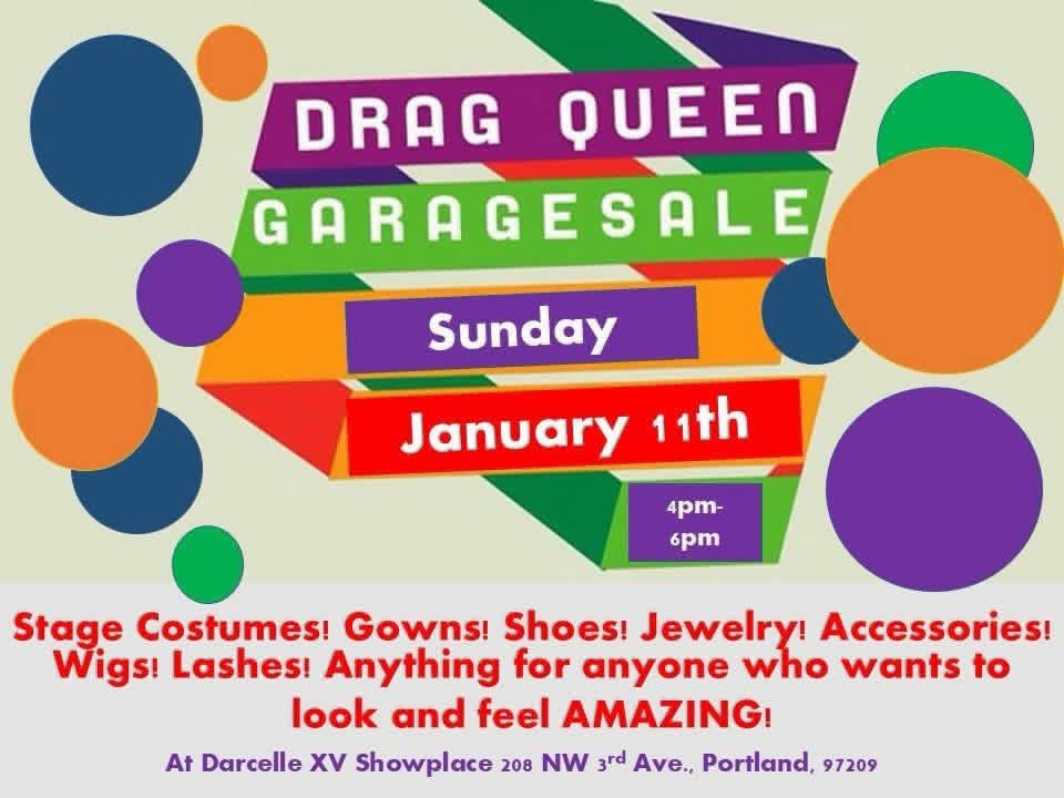 DRAG QUEEN GARAGE SALE